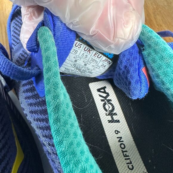 Hoka Clifton 9 Bellwether Blue Women's Size 7 B Shoes 1127896 BBCRM - Picture 9 of 9